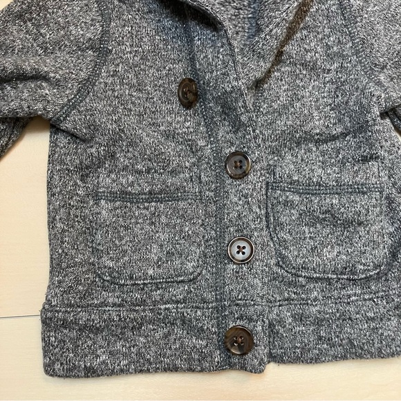 Baby gap grey button down sweater outerwear - Picture 5 of 6